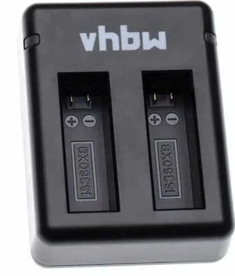 Produktbild von vhbw Dual Micro-USB + USB-C Ladegerät Ersatz für Insta360 CINOXBC/A für Kamera - Ladeschale + Micro-USB Kabel Ladeanzeige