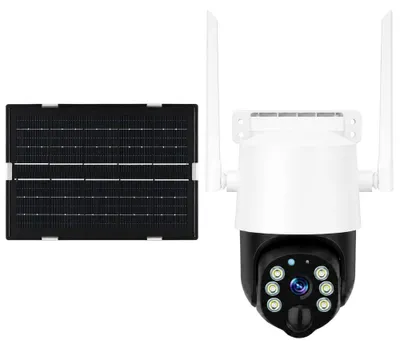 Immagine prodotto di Telecamera IP Wifi 4MP con Batteria Pannello Solare e Slot Micro SD