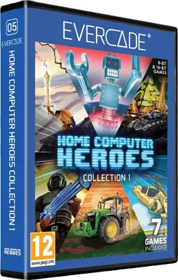 Produktbild von Blaze Home Computer Heroes C1, Evercade, M (Reif), Physische Medien