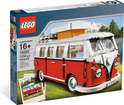 Image de Lego 10220 VW T1 Camping Bus Exclusive