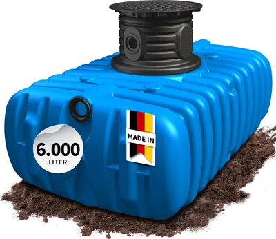 Produktbild von 4rain FLAT S Flachtank 6000 Liter inkl. Schachtverlängerung