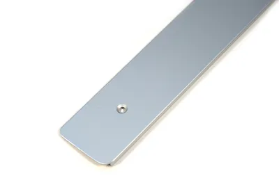 Produktbild von IHC 38mm 650 mm Endleiste Winkelleiste Seiteleiste Arbeitsplatte mit Löcher links