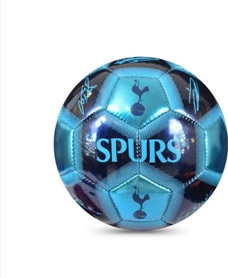 Obrázek produktu pro Tottenham Hotspur FC - Mini fotbalový míč s podpisy SG22102 (1) (modrá/černá)