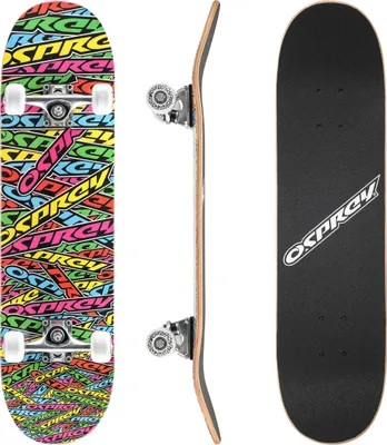 Produktbild von Osprey Stickers 31“ Doppelkick-Skateboard - ABEC 5
