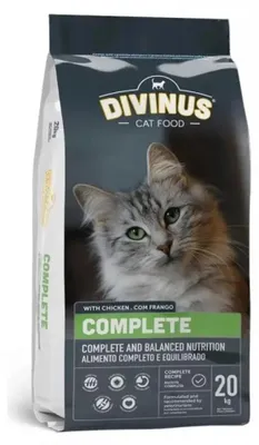 Immagine prodotto di Cibo per gatti Divinus Complete Adult Pollo 20 kg