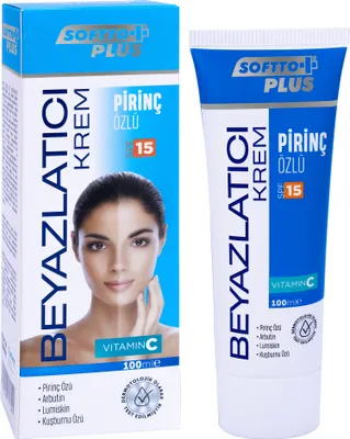 Image de Softto+Plus Whitening Cream mit Reisextrakt SPF15