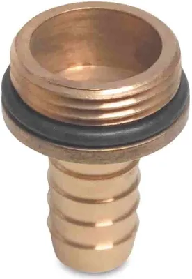 Produktbild von Messing Schlauchtülle mit O-Ring 3/4" AG 20 mm