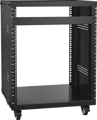 Immagine prodotto di rack per server 12U 226,8 kg Rete Rack per studio di registrazione stereo 510x460x700 mm