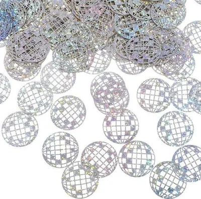 Immagine prodotto di Palline da discoteca e coriandoli per decorazioni da festa anni '70