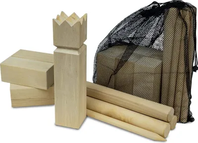 Produktbild von Carromco ORIGINAL Wikinger Schach Basic Birkenholz Natur inkl. Netztasche