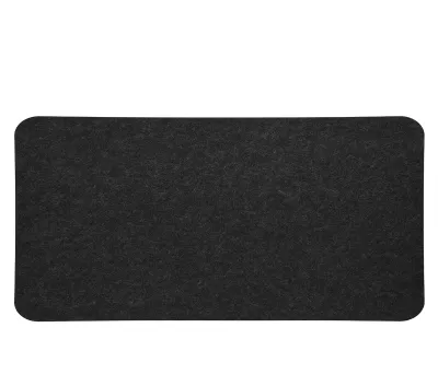 Produktbild von 68 x 33 cm Polyester-Tisch-Mauspad, Büro-Schreibtisch-Laptop-Matte, antistatische Computer-PC-Pads, dunkelgrau
