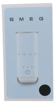 Produktbild von Smeg Milchaufschäumer MFF02BLEU, 3 Funktionen, Antihaft, 500W, Schwarz