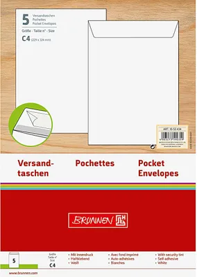 Zdjęcie produktu dla BRUNNEN 1053434 Koperta 229 x 324 mm C4 biała
