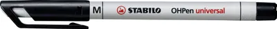 Produktbild von Folienstift - STABILO OHPen universal - wasserlöslich medium - Einzelstift - schwarz