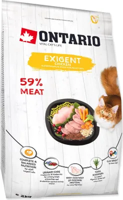 Immagine prodotto di Ontario Cat Exi gent 2 kg