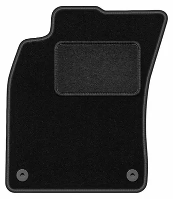 Immagine prodotto di Tappetino guidatore in moquette per Audi A6 C6 FL 2006-2011 (berlina/station wagon) – 1 pezzo, nero, su misura – Wielganizator LUX