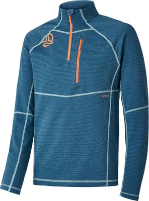Image de Ternua Momhill Fleece Avec Demi Zip Bleu XL Hommes Bleu XL