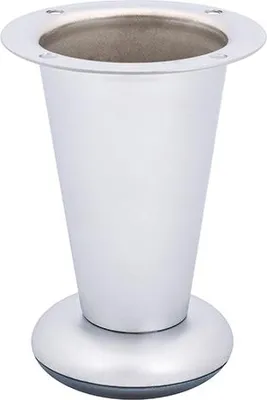 Image de Pied de meuble FS016 100 mm réglable chrome mat