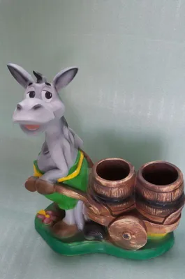 Immagine prodotto di Vaso di design scultura asino statua statue figure giardino figura sculture decorazione