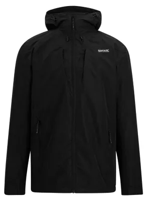 Obrázek produktu pro Regatta – bunda „Calderdale“, nepromokavá, pánská, RG12567 (XL) (černá)