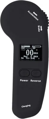Immagine prodotto di Monopattino elettrico con telecomando - Nero - Display LED - Regolatore di velocità - Freni