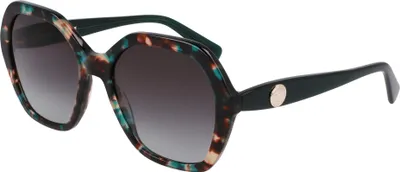 Produktbild von Longchamp LO759S Green havana/green 54/18/140 Damen Sonnenbrillen