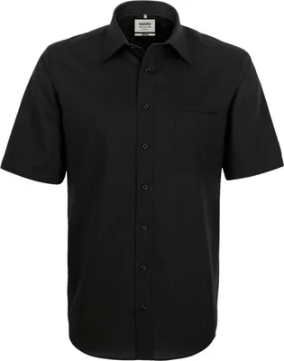 Produktbild von HAKRO 1/2-Arm Hemd Business Comfort 107, schwarz, 5XL
