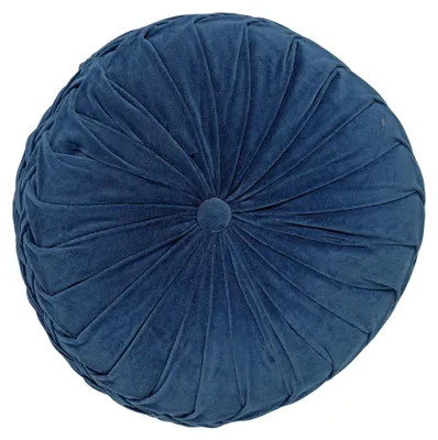 Produktbild von Dutch Decor Dekokissen Kaja Ø40 cm Blau