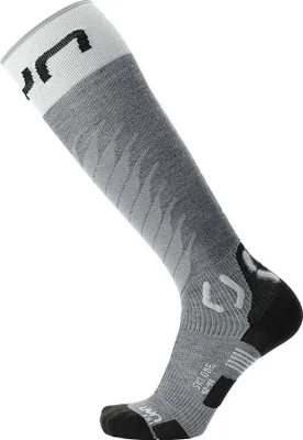 Produktbild von UYN MAN SKI ONE MERINO SOCKS Grey Melange/White 42/44