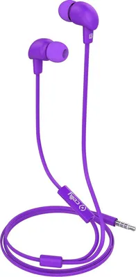 Immagine prodotto di Celly UP600PR cuffia e auricolare Cablato In-ear Musica e Chiamate Viola