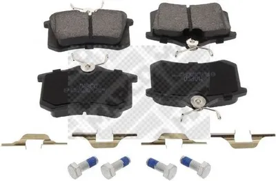 Produktbild von MAPCO Bremsbeläge Satz Hinten für VW Golf IV Schrägheck (1J1) 6302/1