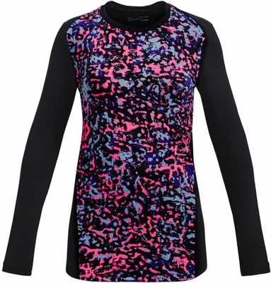 Obrázok produktu pre Under Armour ColdGear Novelty LS Crew T-Shirt pre dievčatá, veľkosť: YXL