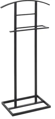 Produktbild von Herrendiener >23592< in schwarz, Metall - 45x101x26cm (BxHxT)