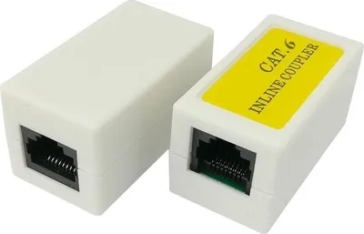 Image de Connecteur RJ45-RJ45 pour câble UTP Cat. 6 Netrack