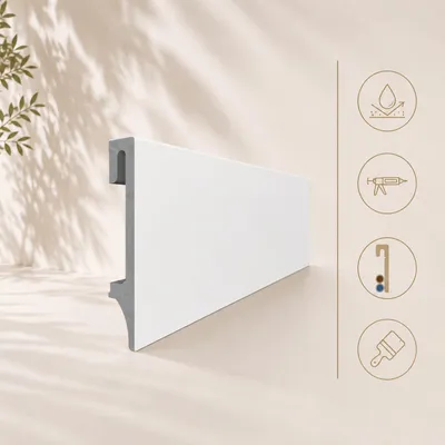 Zdjęcie produktu dla Listwa Espumo 501 ESP501 Biała 2,4 m, 501 ESP501 2.4