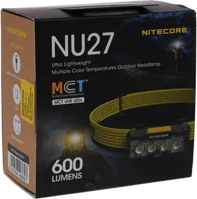 Produktbild von Nitecore NU27 600lm USB-C-Stirnlampe