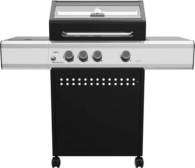 Produktbild von Grillfürst S330G 3-Brenner Gasgrill mit Seitenkocher und Gusseisen Rost