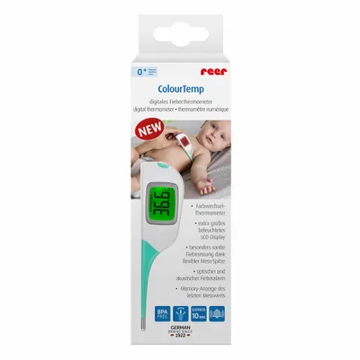 Produktbild von reer ColourTemp Fieberthermometer weiß