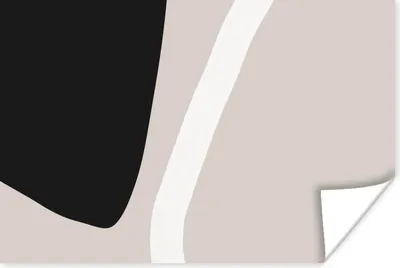 Produktbild von MuchoWow® Poster Pastell - Minimalismus - Formen 60x40 cm - Schlafzimmerdekoration