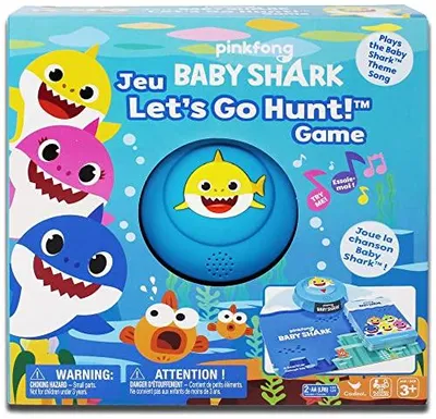 Baby Shark Let‘s Go Hunt - Kinderspiel mit Musik für 2-6 Spieler ab 3 Jahren – Produktbild 1