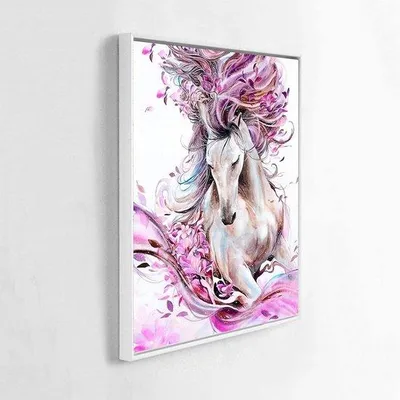 Produktbild von Diamond Painting Pferd / Pferd-Diamanten-Malerei-Set für Erwachsene und Kinder 35x45cm