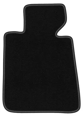 Image de Tapis conducteur en moquette noir pour BMW 3 E30 1982-1994 coupé