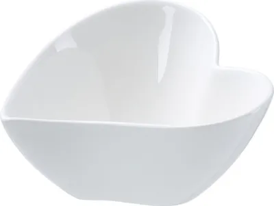Ritzenhof und Breker Schale Gusto weiss herzform 9,5cm 1 Stück