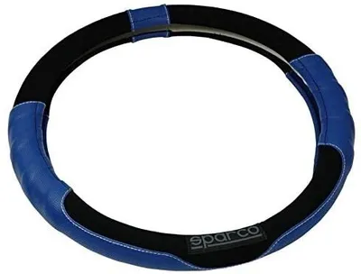 Produktbild von SPARCO SPC1108AZ Lenkradbezug Rutschfest Ø38.5cm Blau Lenkradhülle