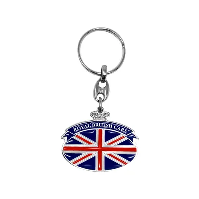 Image de Porte-clés voiture Royal British Car en métal, 45 mm