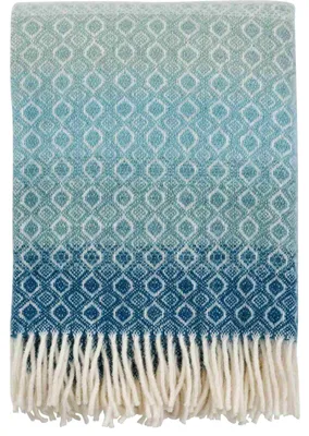 Produktbild von Klippan Havanna Wolldecke aus Schurwolle 130x200 cm multiaqua