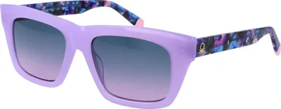 Zdjęcie produktu dla Okulary przeciwsłoneczne Benetton BE5079 725 54 damskie fioletowe