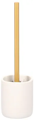 Produktbild von BERILO Toilettenbürste WC-Bürste Klobürste creme 37cm WC-Garnitur Polyresin Badezimmer