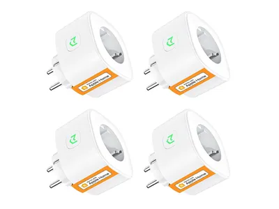 Immagine prodotto di Set di prese Wi-Fi REFOSS MSS210 HomeKit, 4 pezzi - A