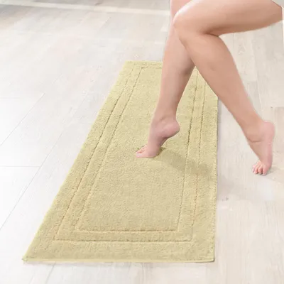 Obrázok produktu pre Solidchoice – Podložka do kúpeľne s protišmykovou úpravou, 50 x 150 cm, vysoko savá a umývateľná